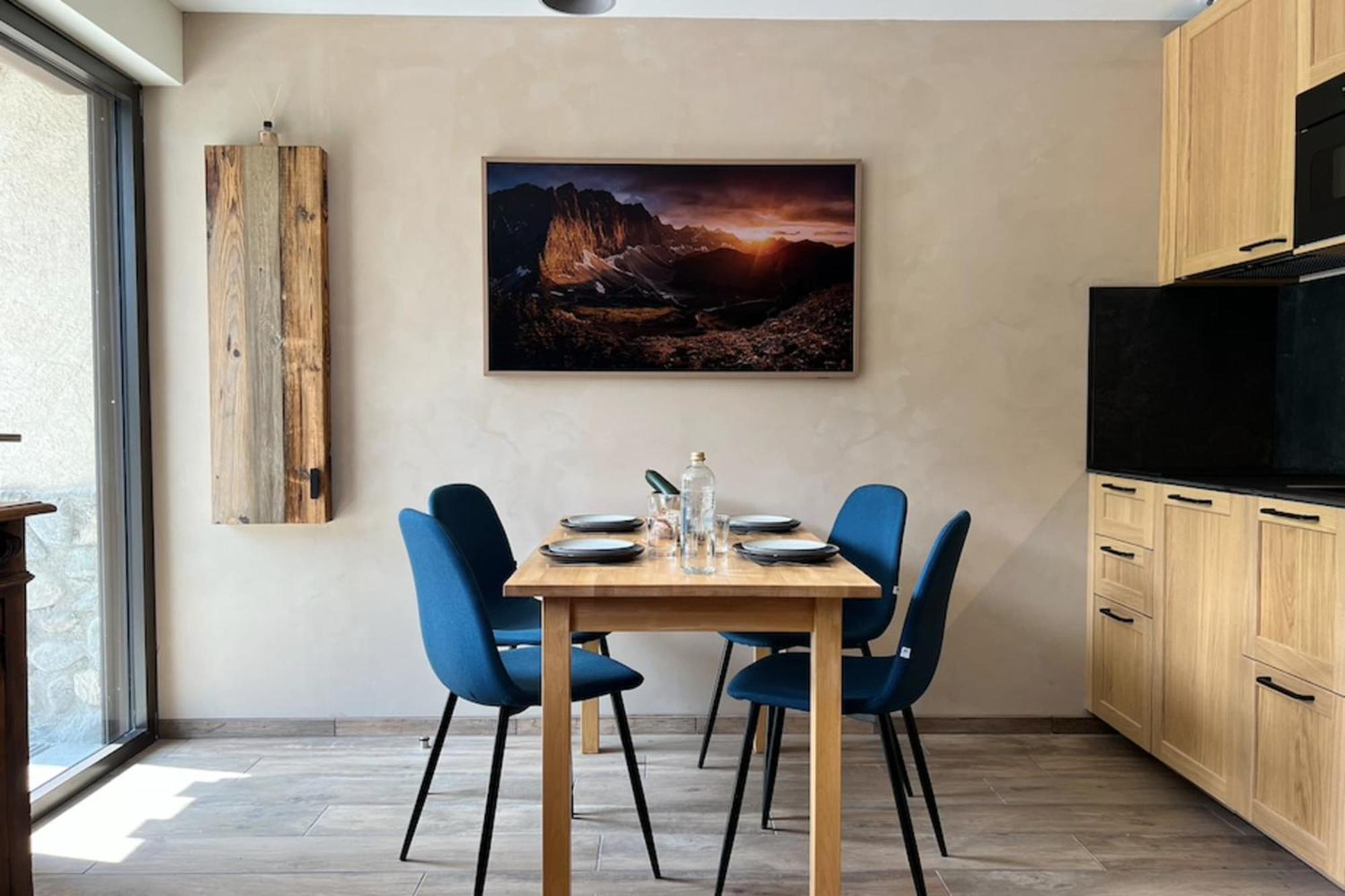 Appartement T2 With View At The Foot Of The Slopes à Le Monêtier-les-Bains Extérieur photo