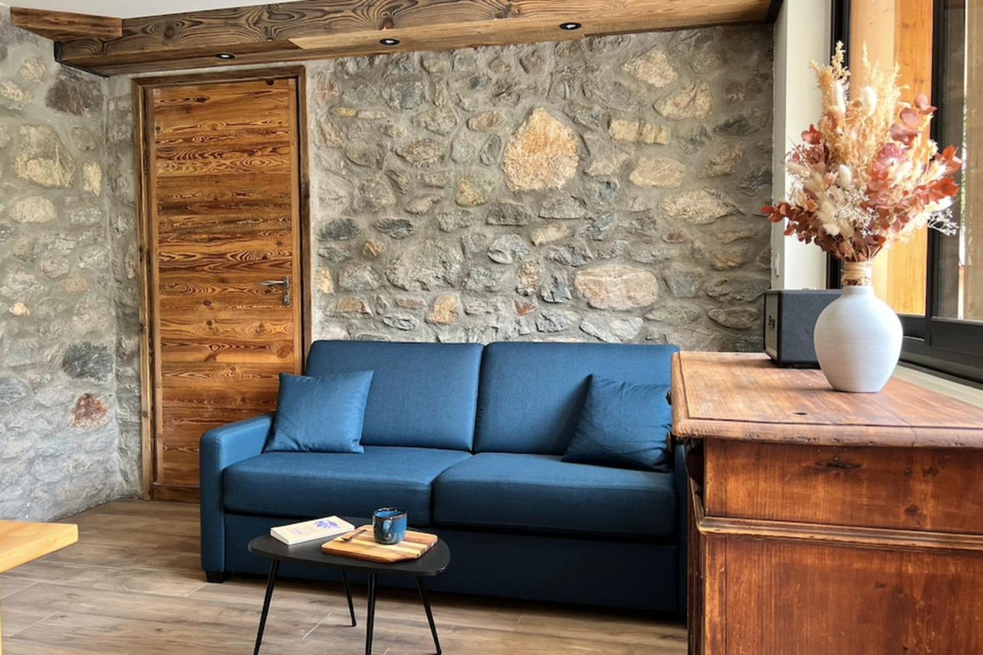 Appartement T2 With View At The Foot Of The Slopes à Le Monêtier-les-Bains Extérieur photo